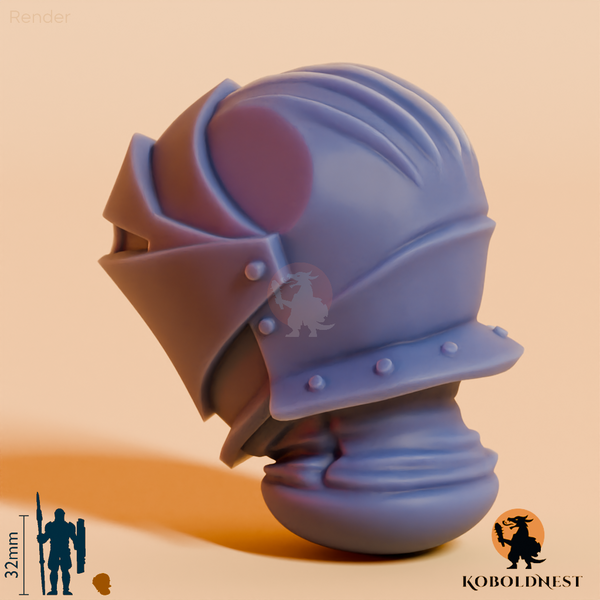 Männerkopf - 40