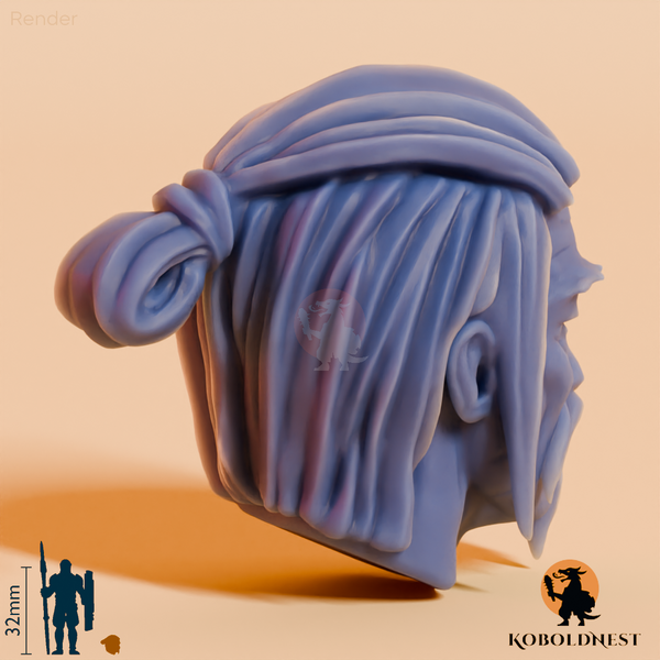 Männerkopf - 45