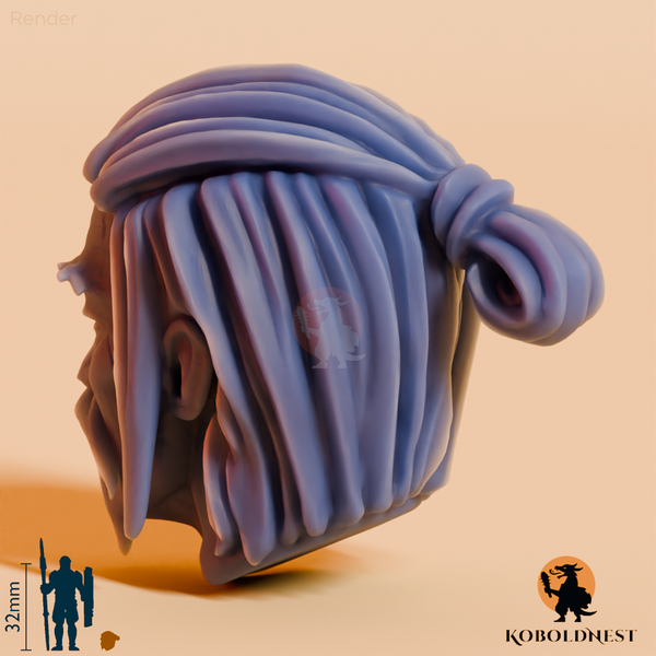 Männerkopf - 45