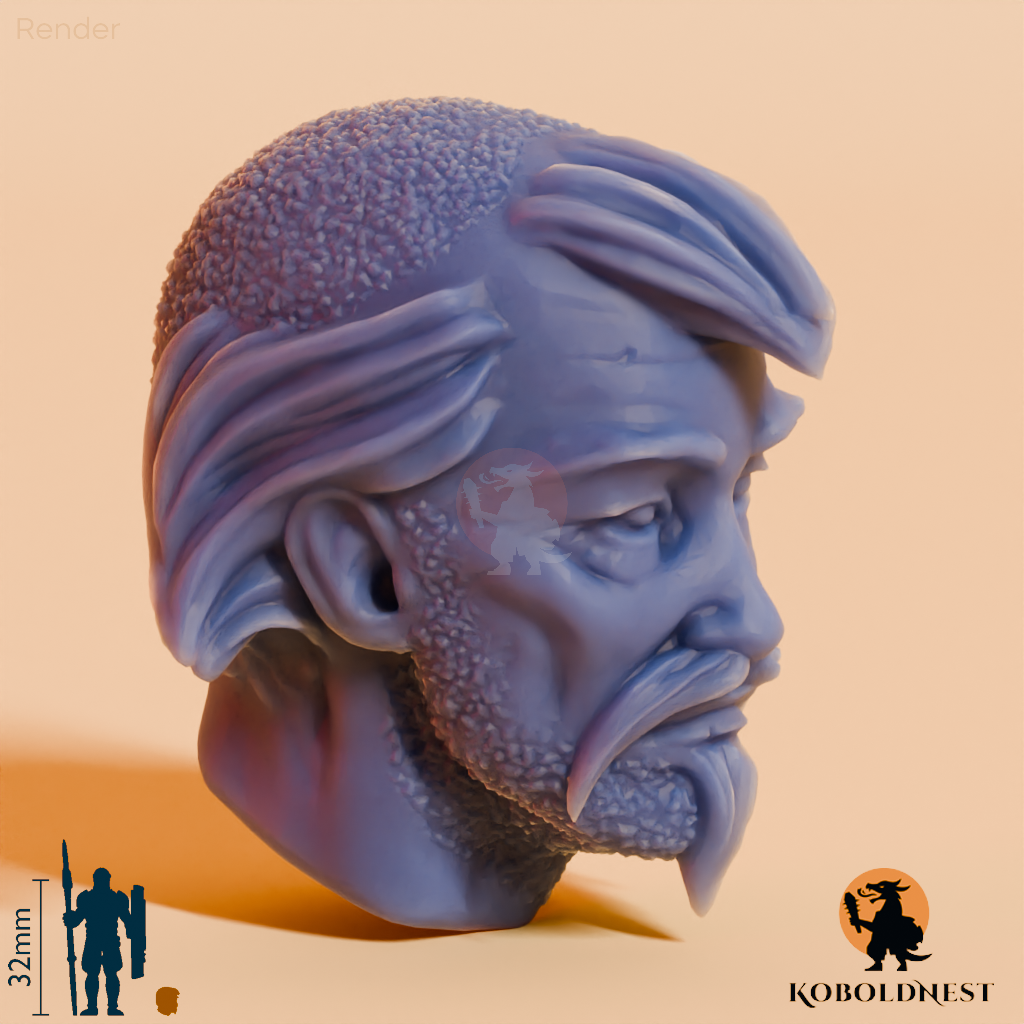 Männerkopf - 46