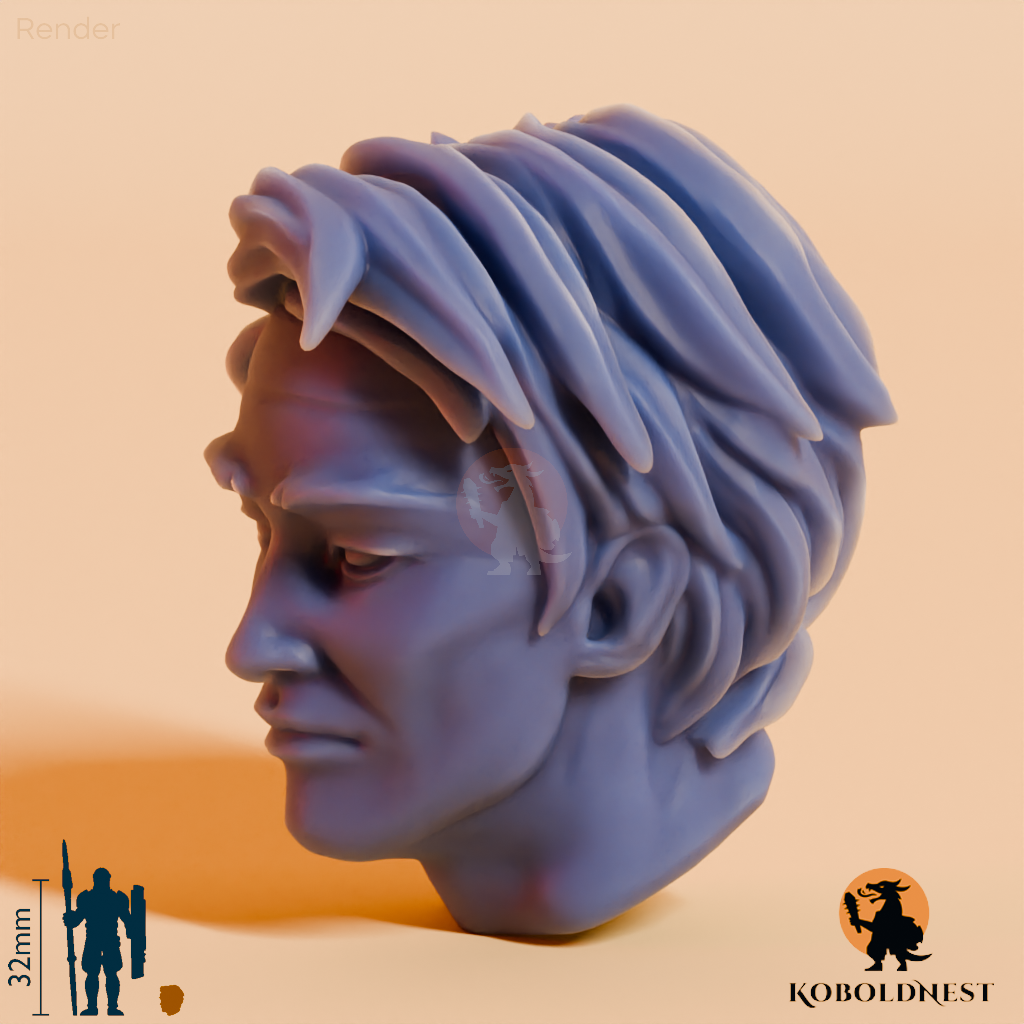 Männerkopf - 47