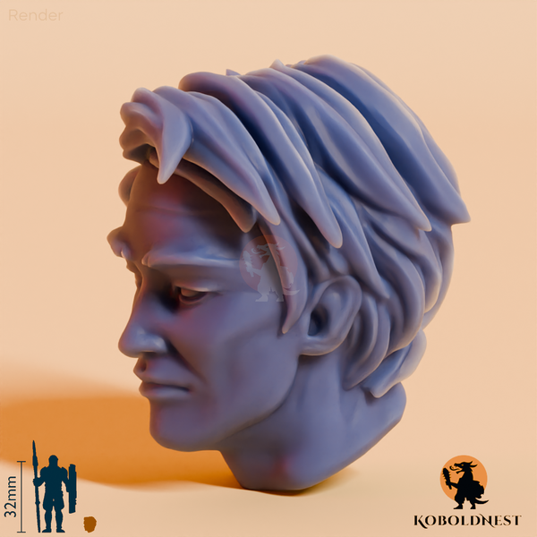 Männerkopf - 47