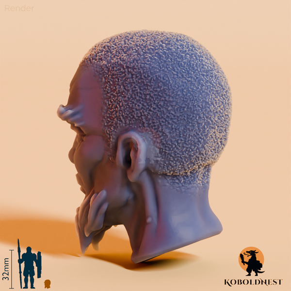 Männerkopf - 49