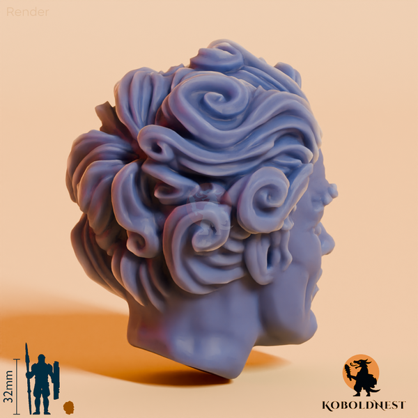 Männerkopf - 53