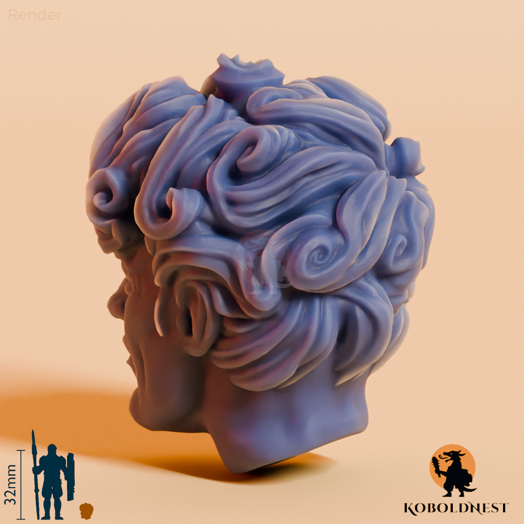 Männerkopf - 53