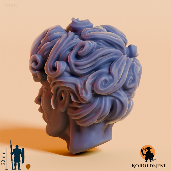 Männerkopf - 54