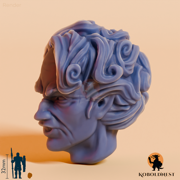 Männerkopf - 54