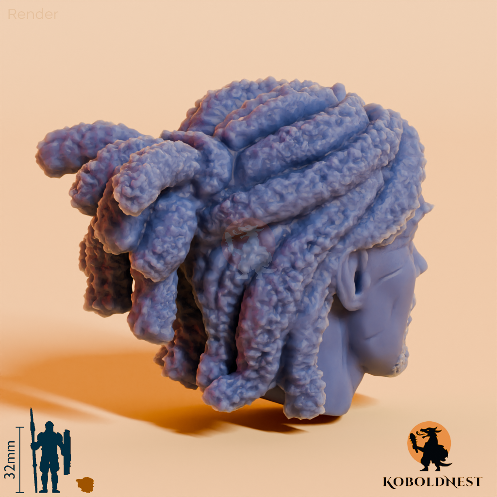 Männerkopf - 56