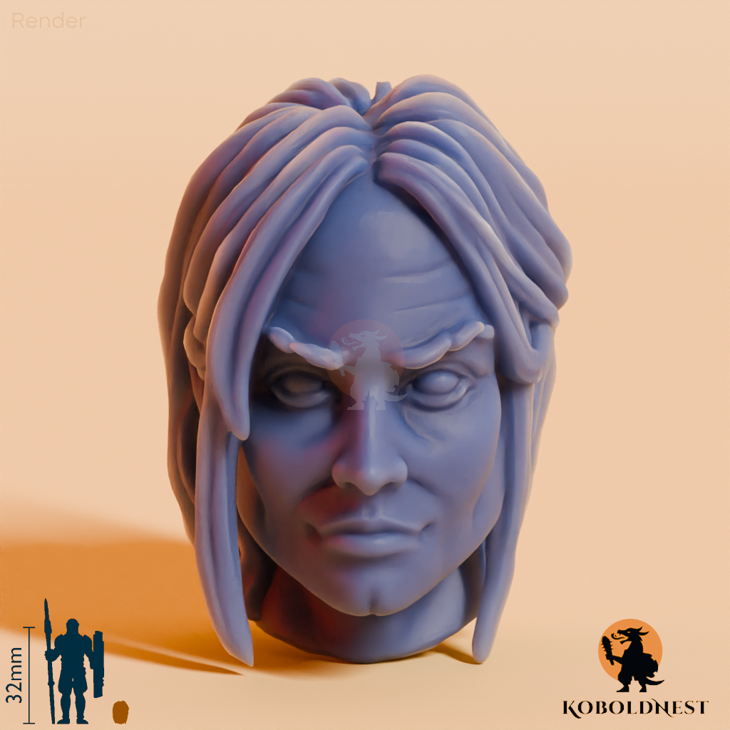 Männerkopf - 57