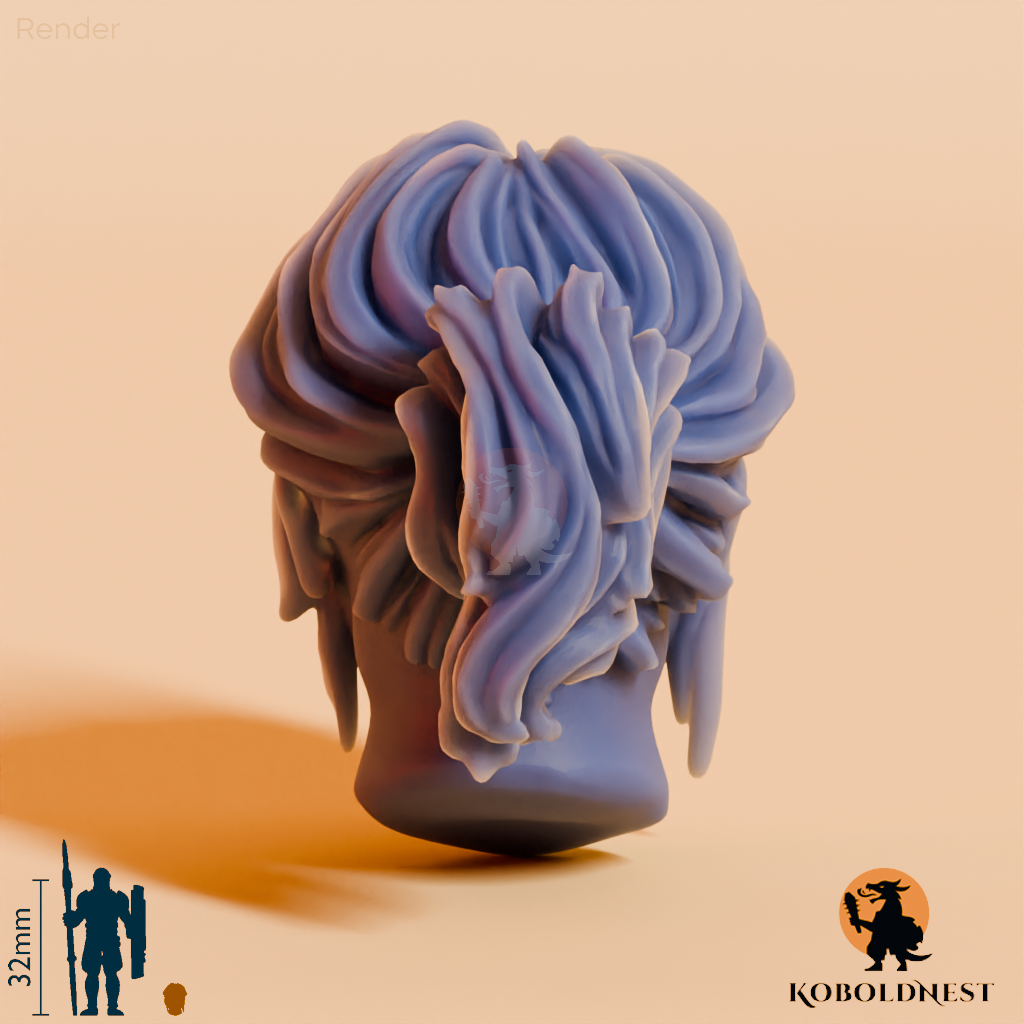 Männerkopf - 58
