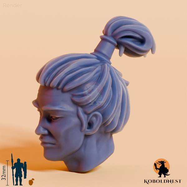 Männerkopf - 59