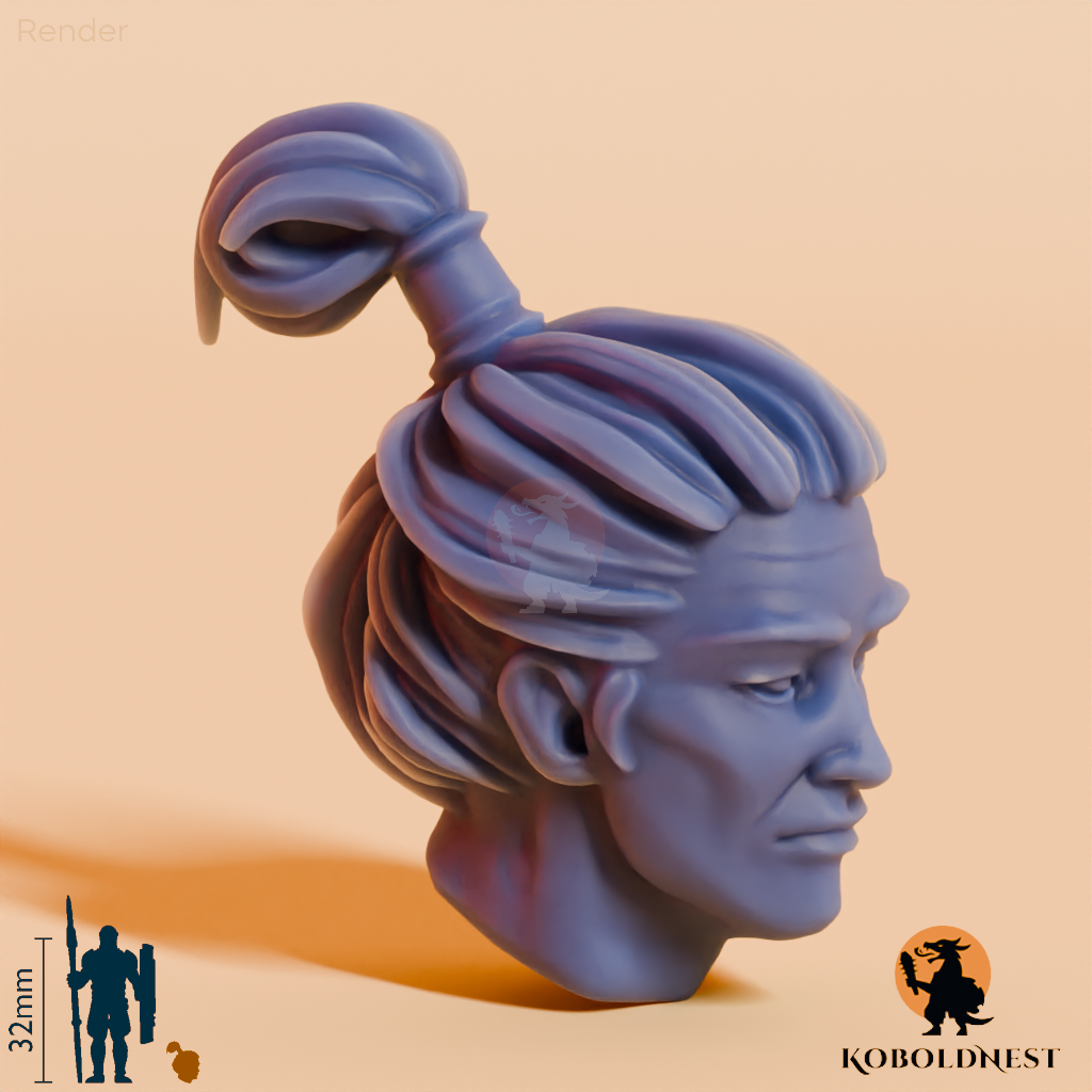 Männerkopf - 59