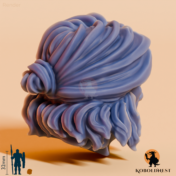 Männerkopf - 62