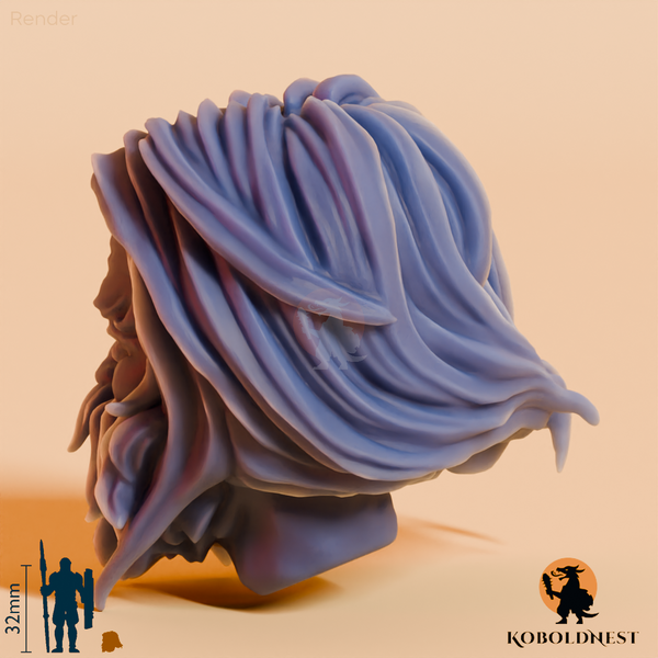 Männerkopf - 64