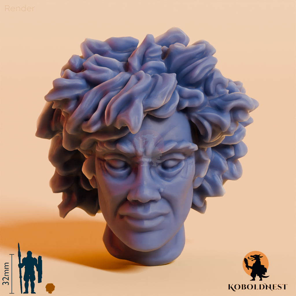 Männerkopf - 66