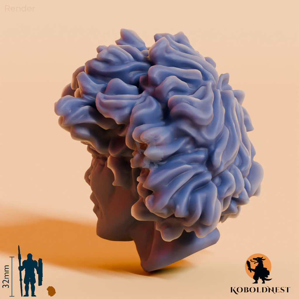 Männerkopf - 66
