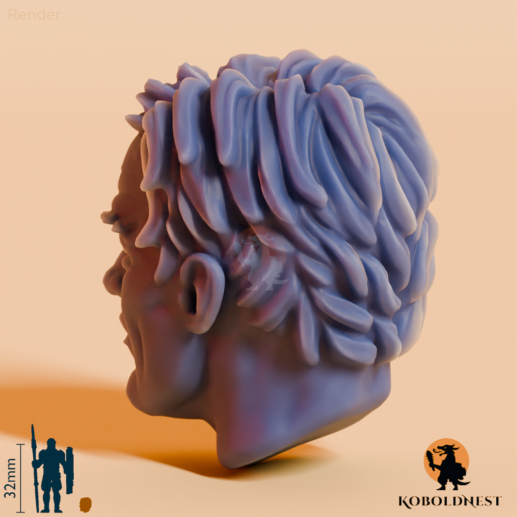 Männerkopf - 67