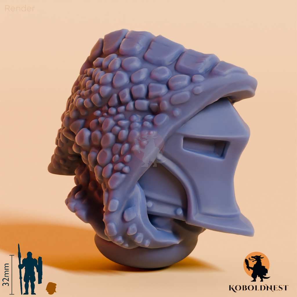 Männerkopf - 74