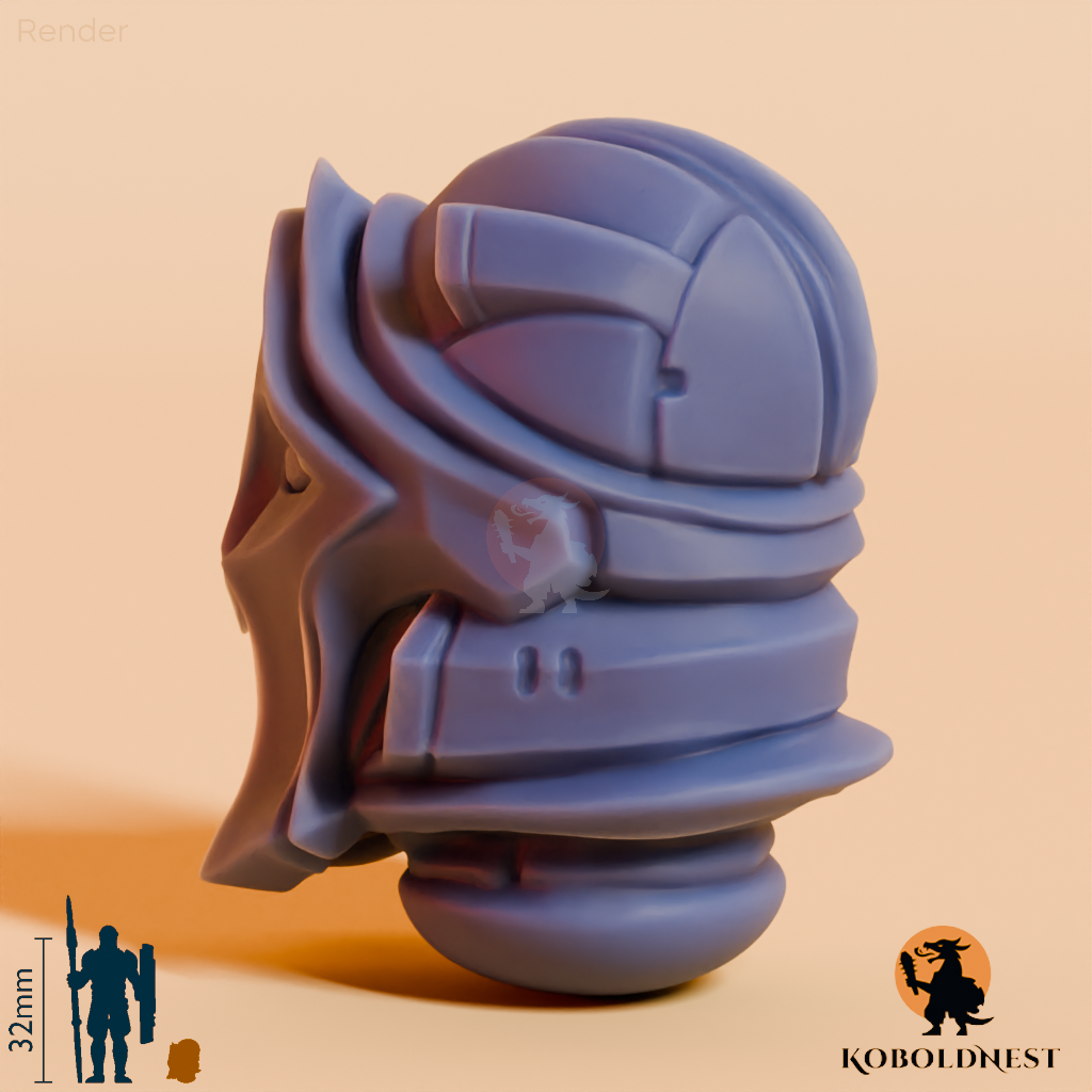 Männerkopf - 76