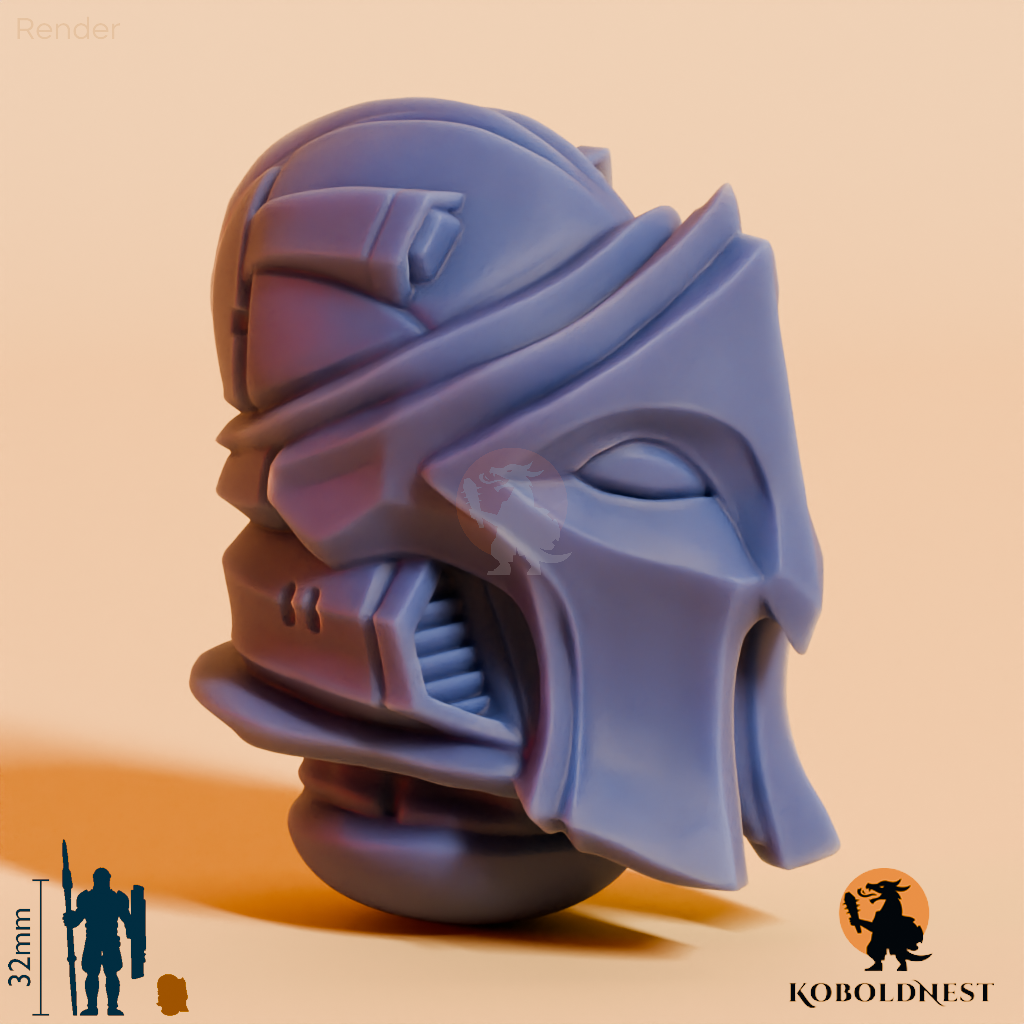 Männerkopf - 76