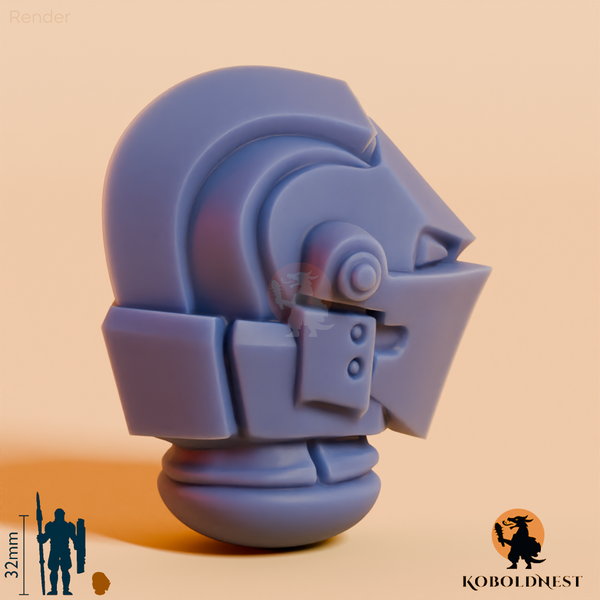 Männerkopf - 78