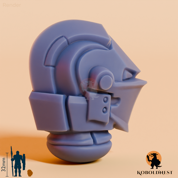 Männerkopf - 80