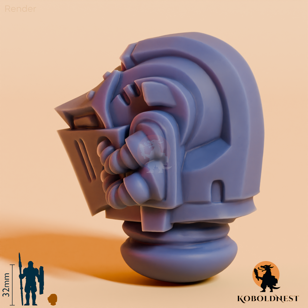 Männerkopf - 84