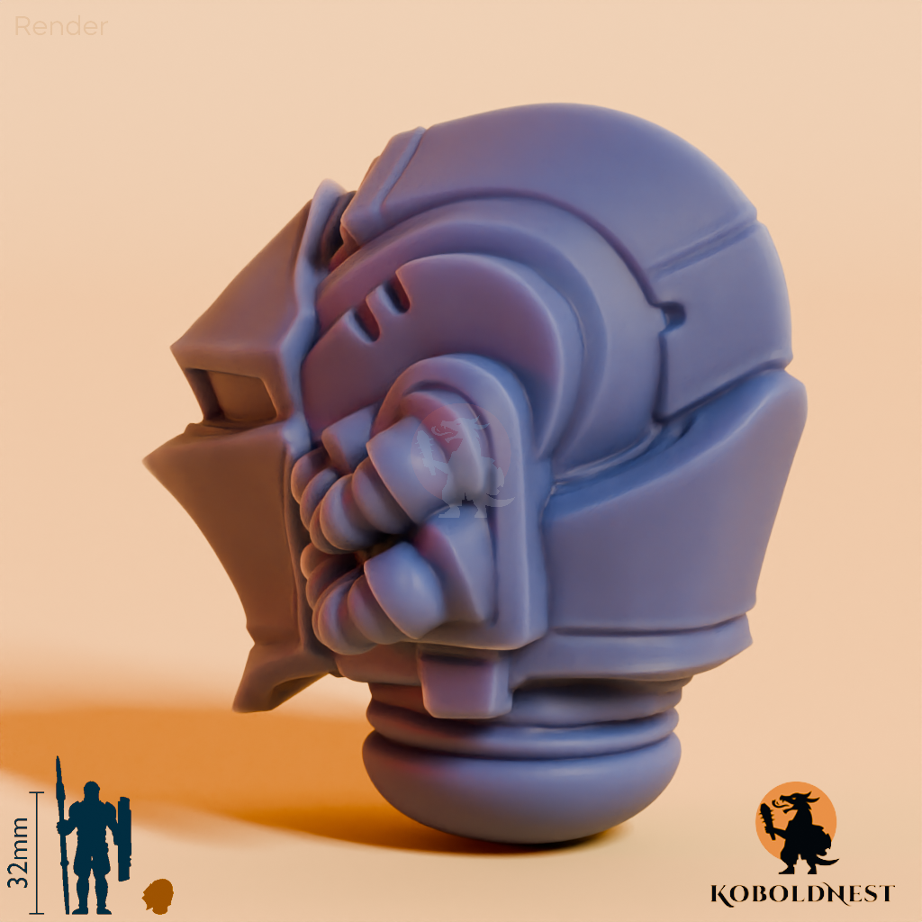 Männerkopf - 85