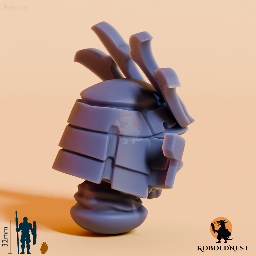 Männerkopf - 88