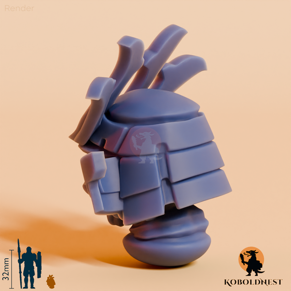 Männerkopf - 88
