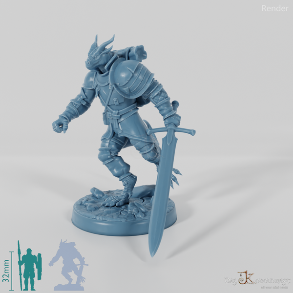 Dragonborn-Krieger 01