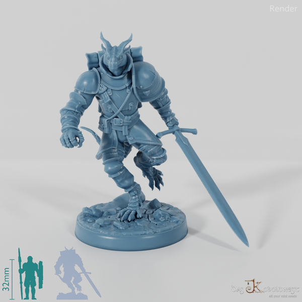 Dragonborn-Krieger 01