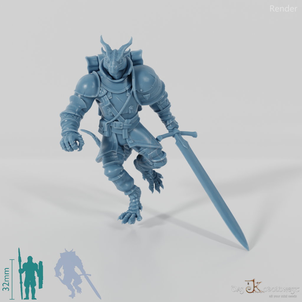 Dragonborn-Krieger 01