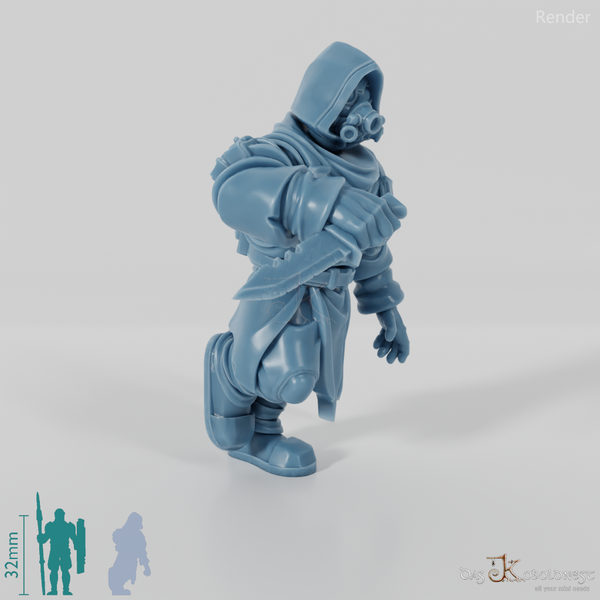 Space Soldiers - Marauder mit Messer 02