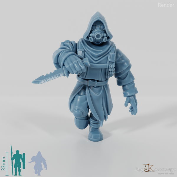 Space Soldiers - Marauder mit Messer 02