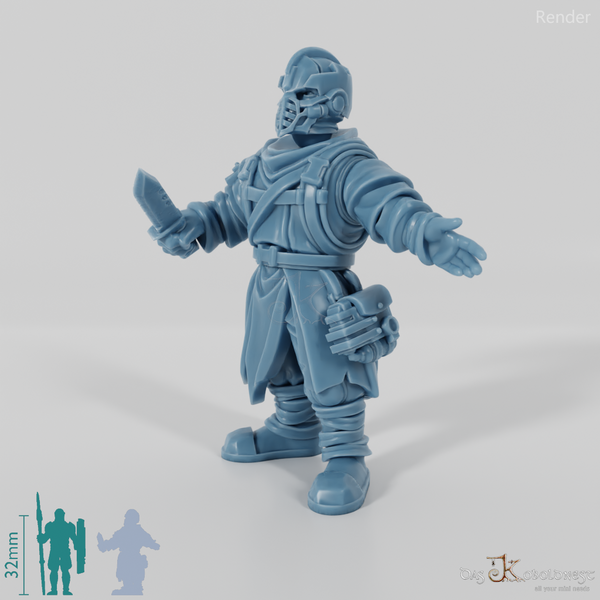 Space Soldiers - Marauder mit Messer 03