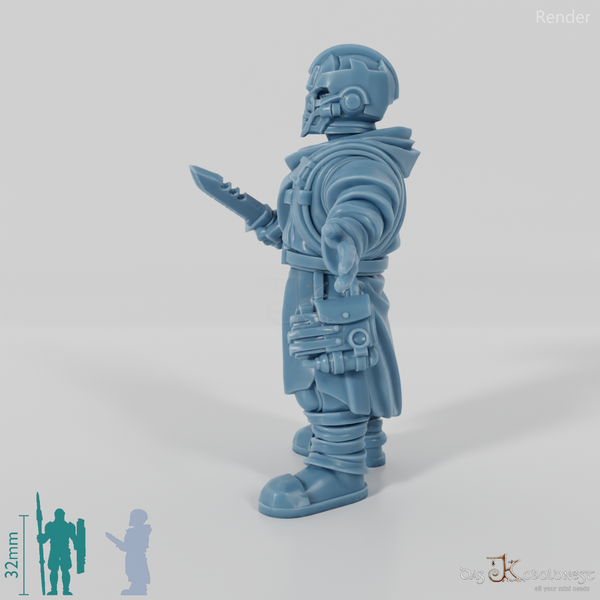 Space Soldiers - Marauder mit Messer 03