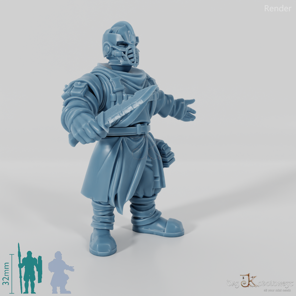 Space Soldiers - Marauder mit Messer 03