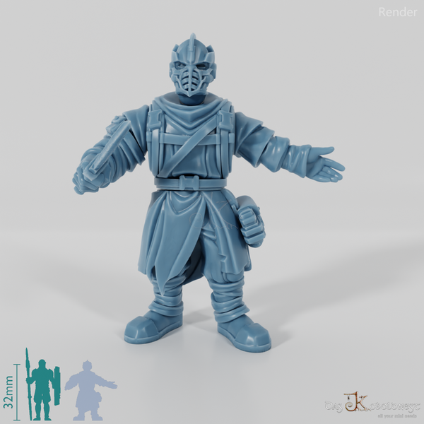 Space Soldiers - Marauder mit Messer 03