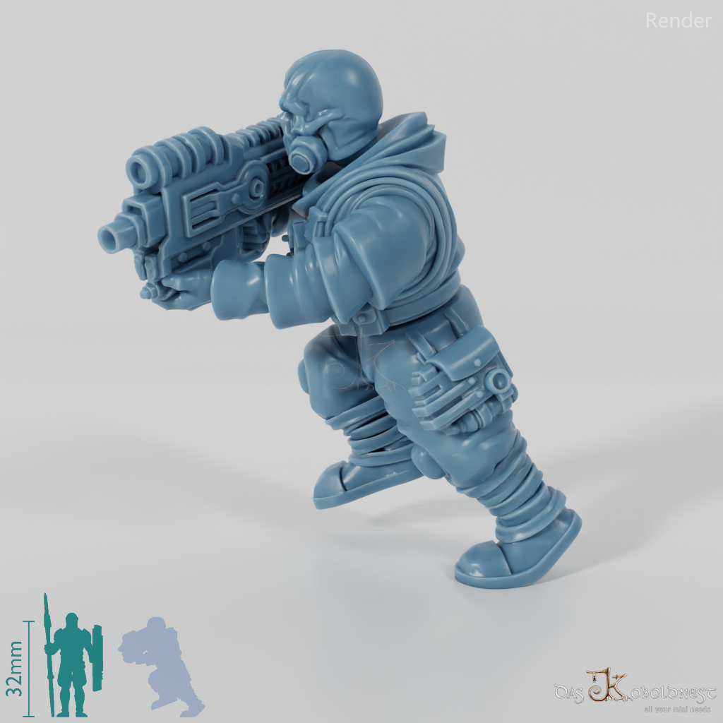 Space Soldiers - Marauder mit Schmelzpistole 01
