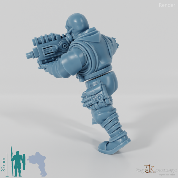 Space Soldiers - Marauder mit Schmelzpistole 01