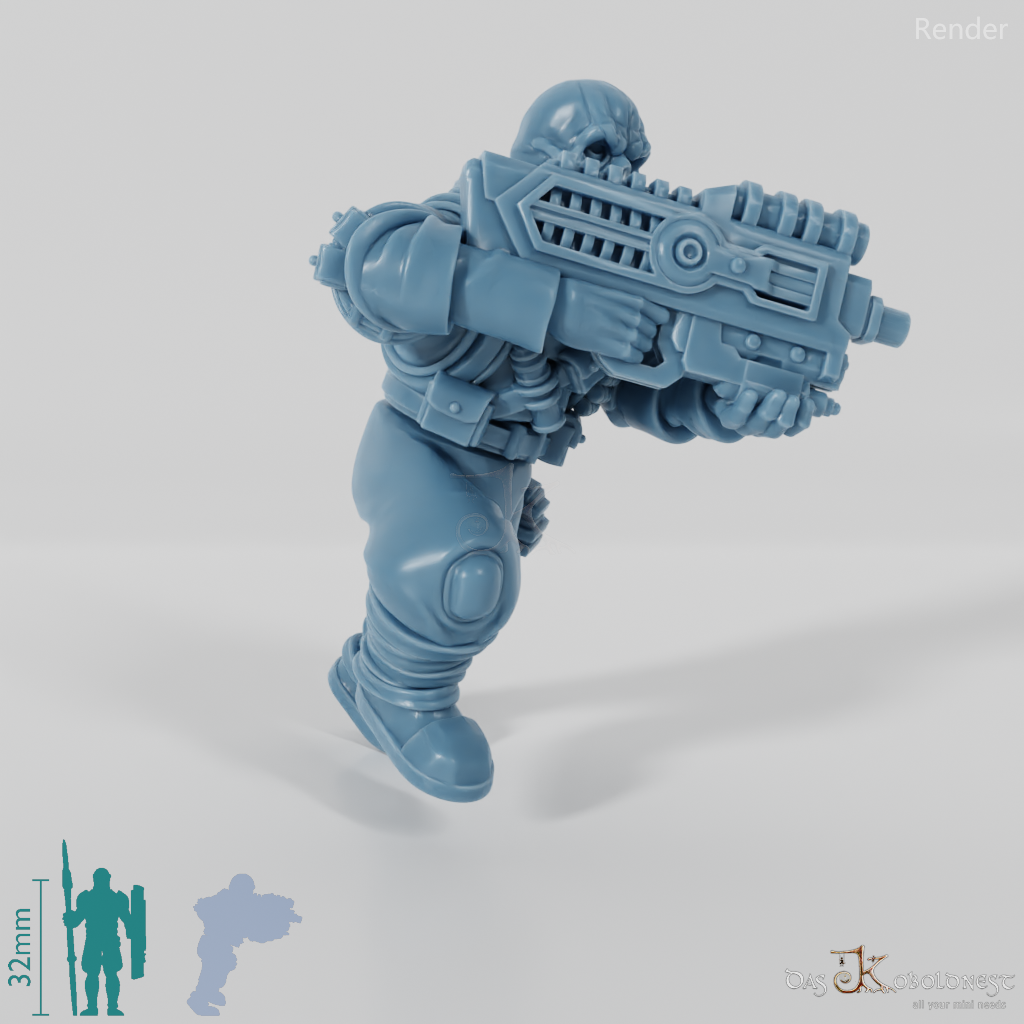Space Soldiers - Marauder mit Schmelzpistole 01
