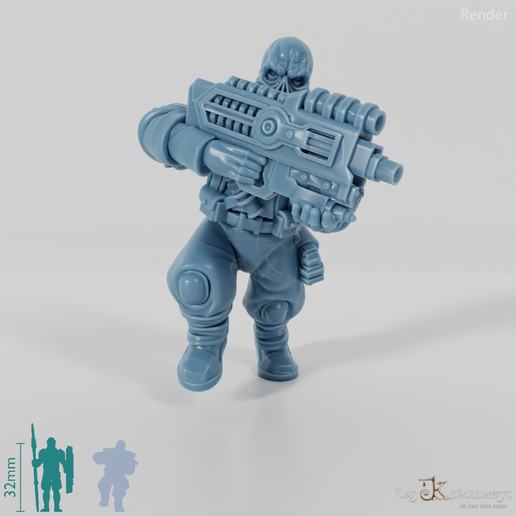 Space Soldiers - Marauder mit Schmelzpistole 01