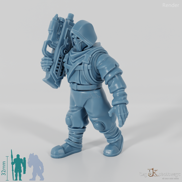 Space Soldiers - Marauder mit Schmelzpistole 02