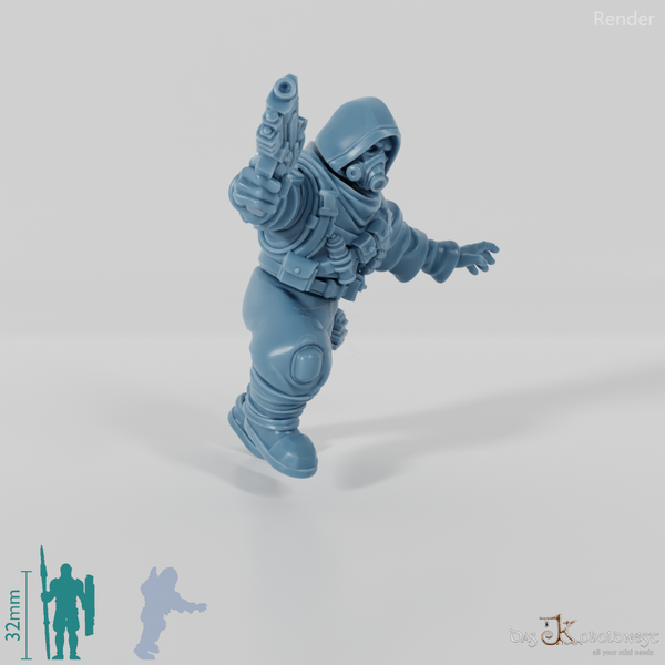 Space Soldiers - Marauder mit Pistole 02