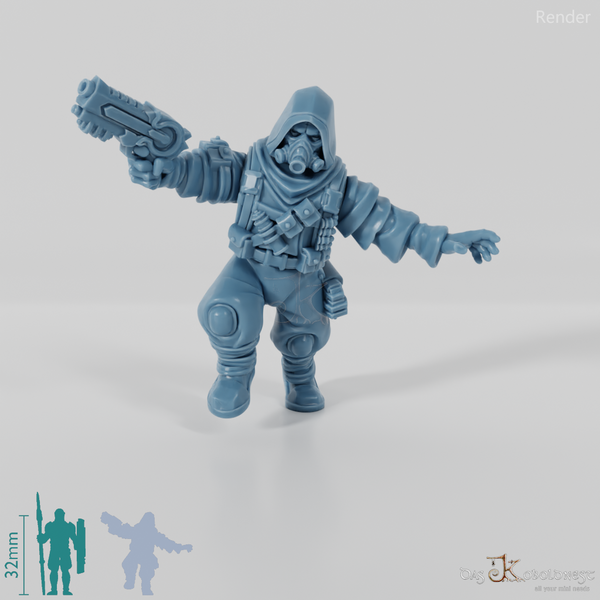 Space Soldiers - Marauder mit Pistole 02