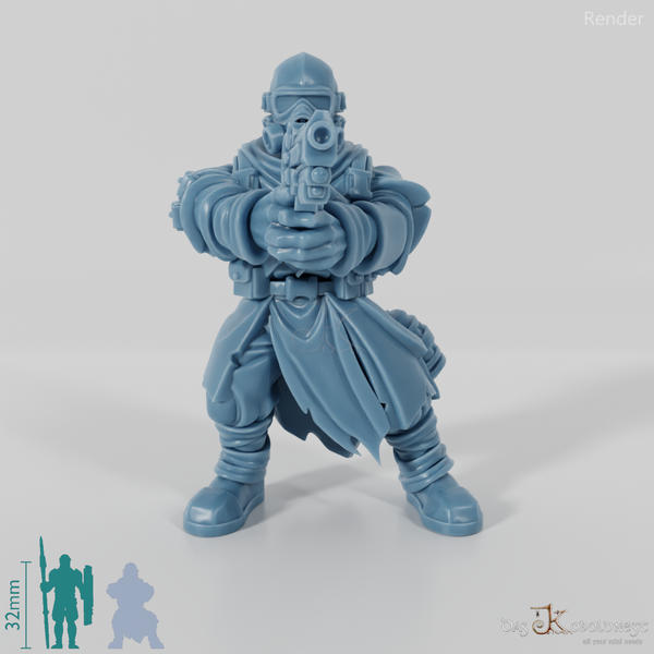 Space Soldiers - Marauder mit Pistole 03