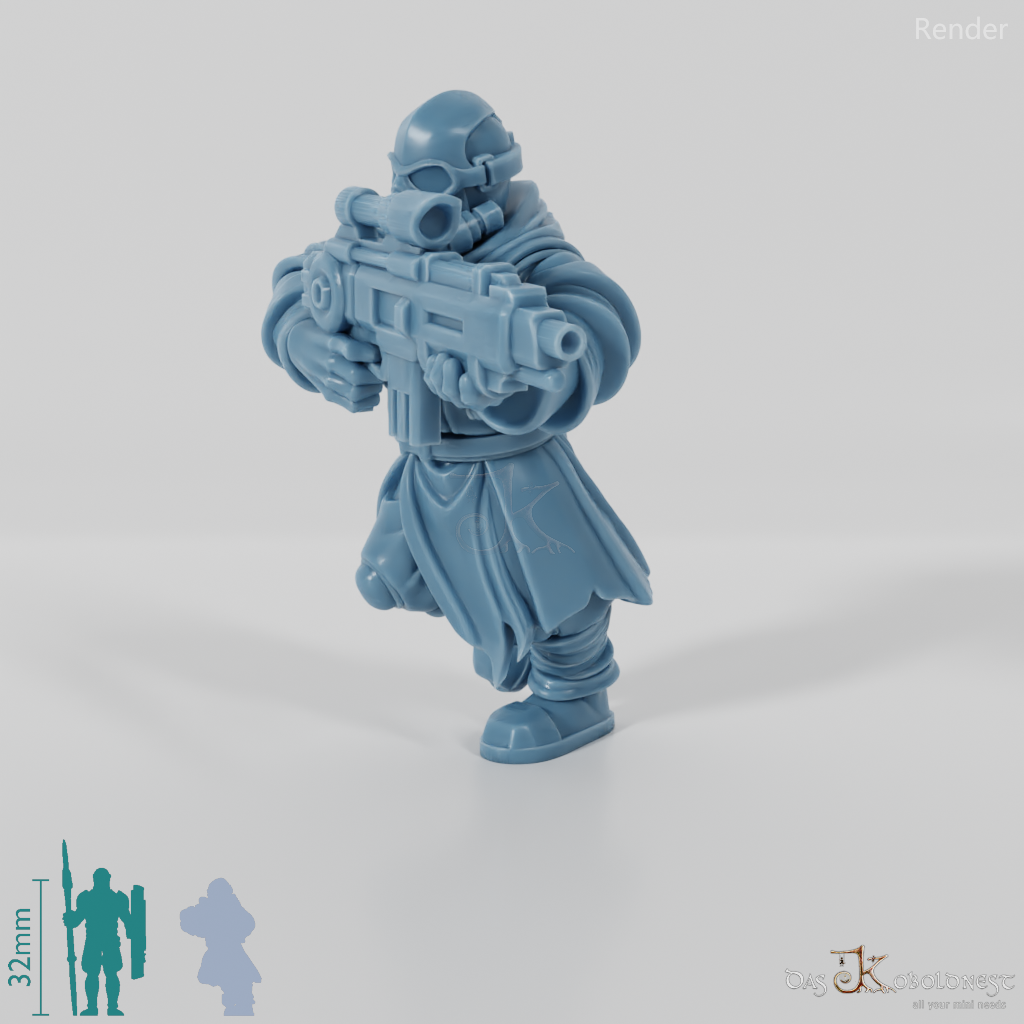 Space Soldiers - Marauder mit Sturmgewehr 01