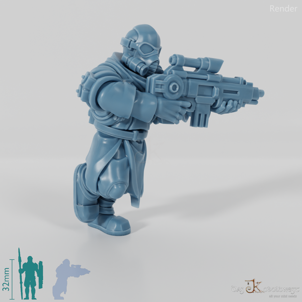 Space Soldiers - Marauder mit Sturmgewehr 01