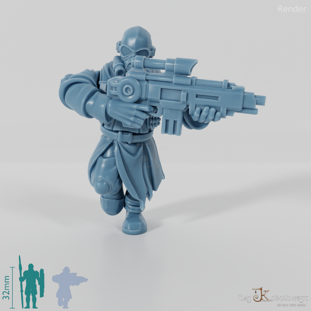 Space Soldiers - Marauder mit Sturmgewehr 01